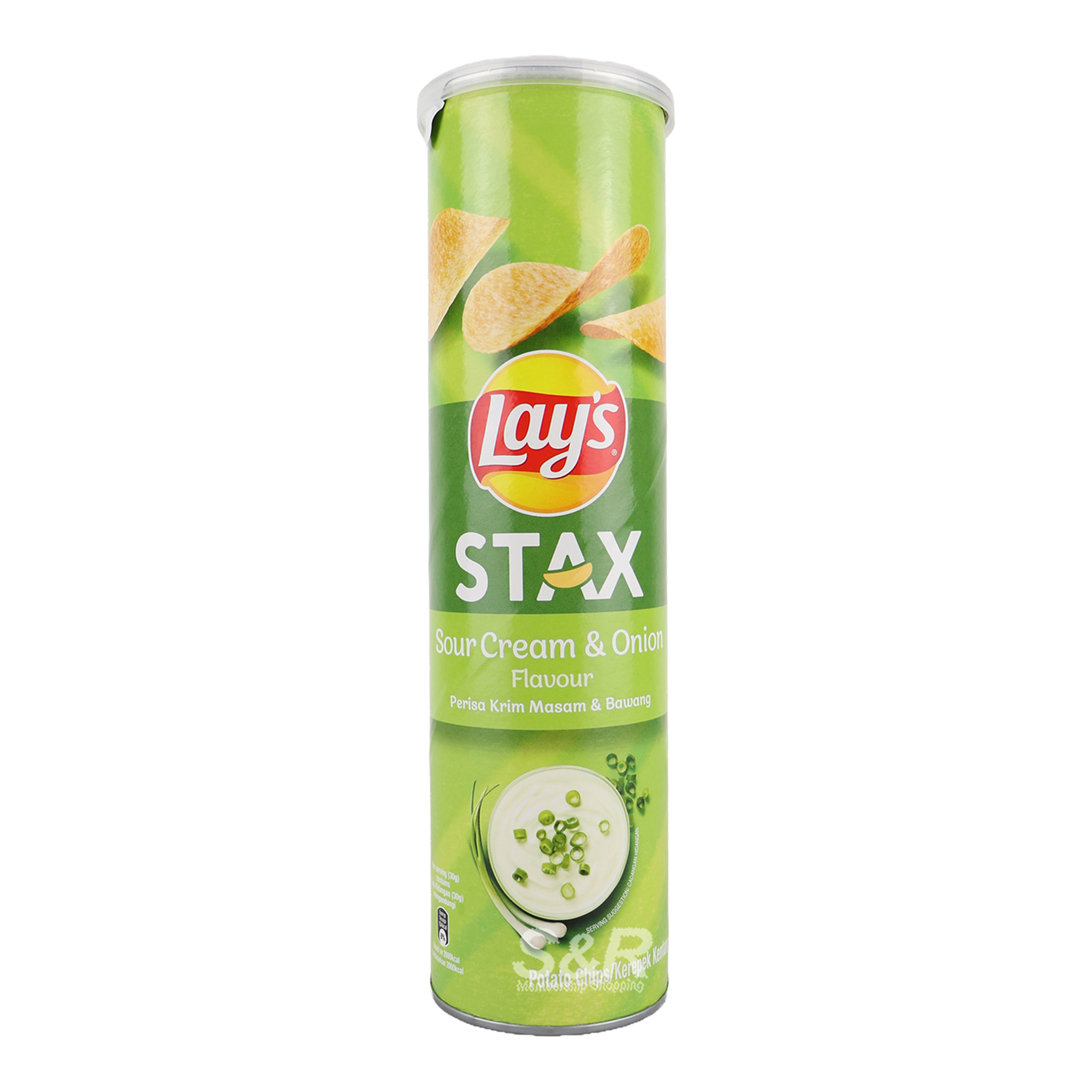 Lays Stax Sour Cream & Onion Flavor 135g